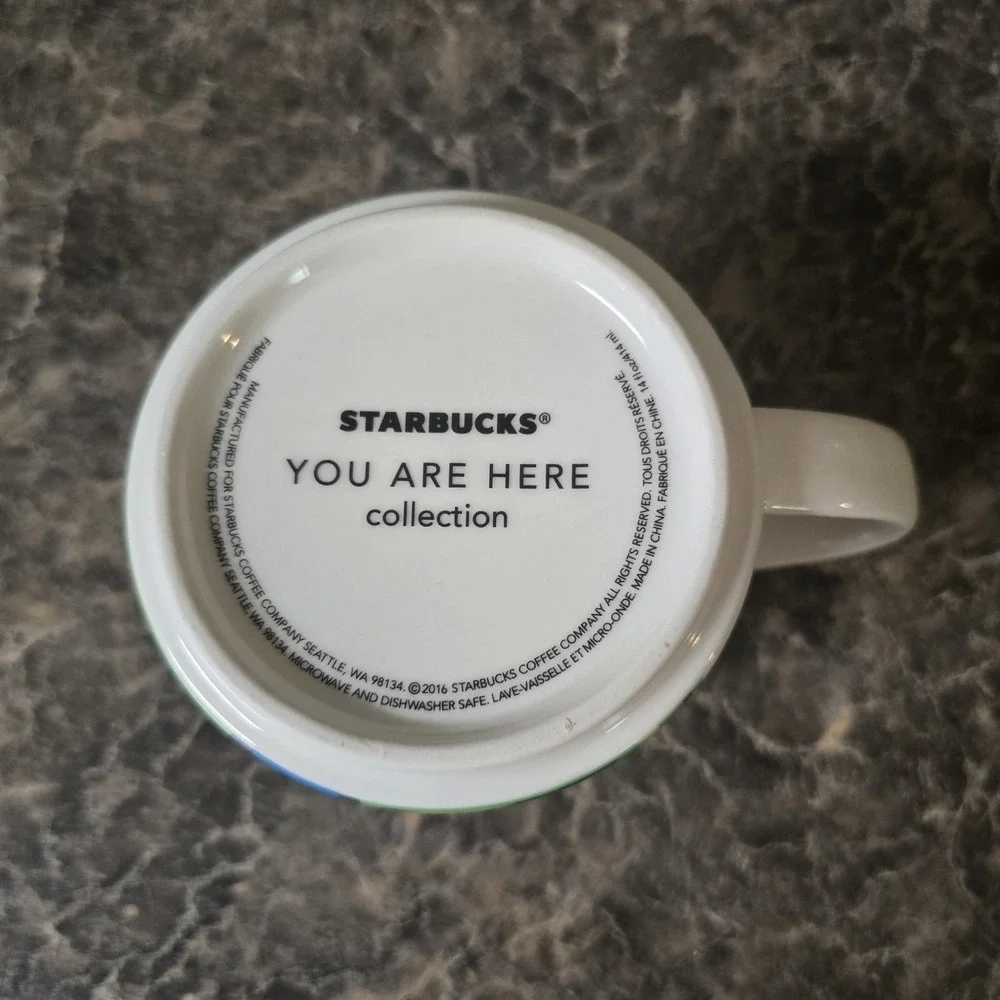 Starbucks 2014 Coffee Mug You Are Here‎ Collection YAH KENTUCKY KY Exc Condition